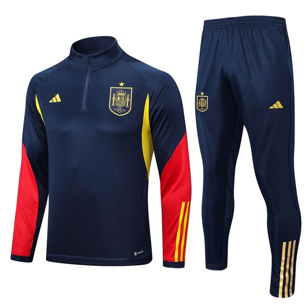 Sudadera De Training España 2022 2023 Azul Rojo